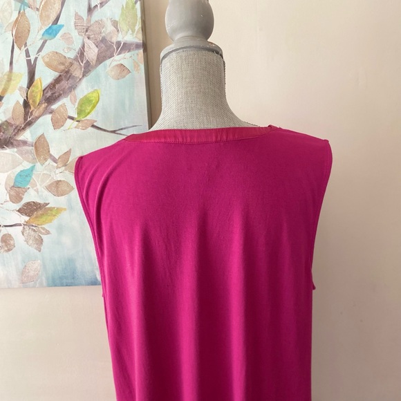 JM COLLECTION SLEEVELESS 🩷TOP🩷 SIZE EXTRA LARGE 🌟EUC🌟 - Picture 7 of 11